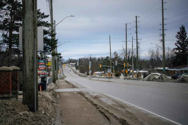 Westhills Towne Centre street-level retail showing walkable amenities in Signal Hill